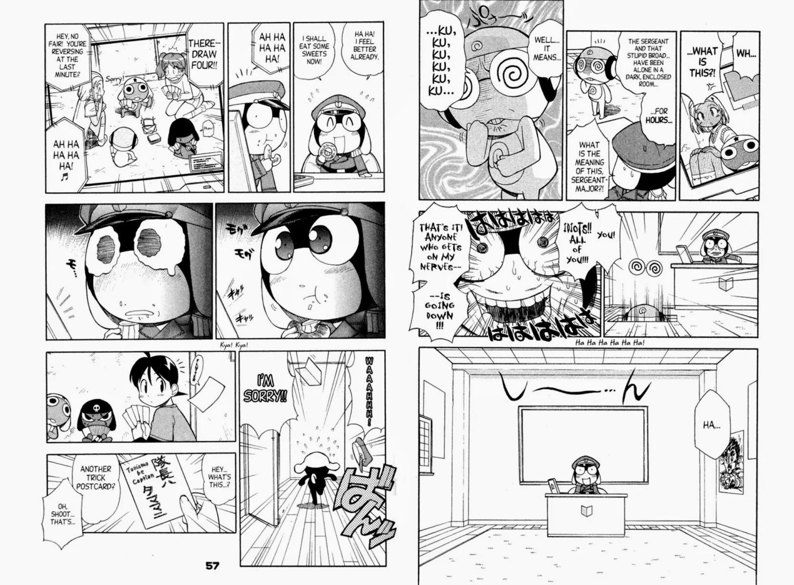 Keroro Gunsou Chapter 47 page 12 - Chapter 47: A Motion For Demotion?!