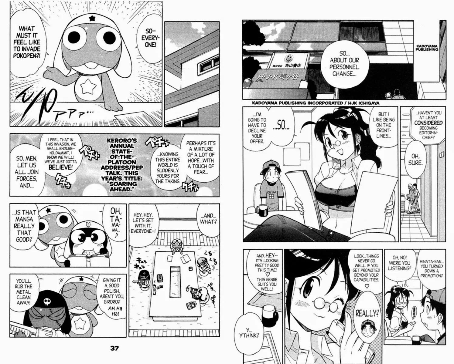 Keroro Gunsou Chapter 47 page 2 - Chapter 47: A Motion For Demotion?!