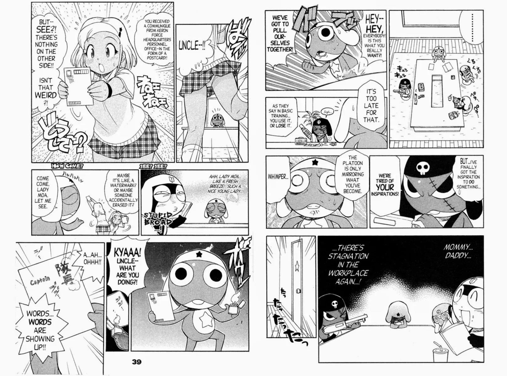Keroro Gunsou Chapter 47 page 3 - Chapter 47: A Motion For Demotion?!