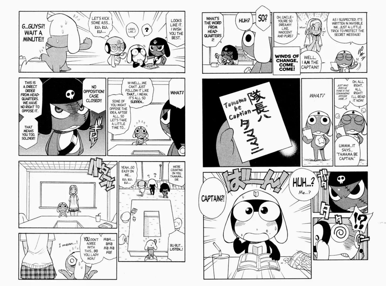 Keroro Gunsou Chapter 47 page 4 - Chapter 47: A Motion For Demotion?!