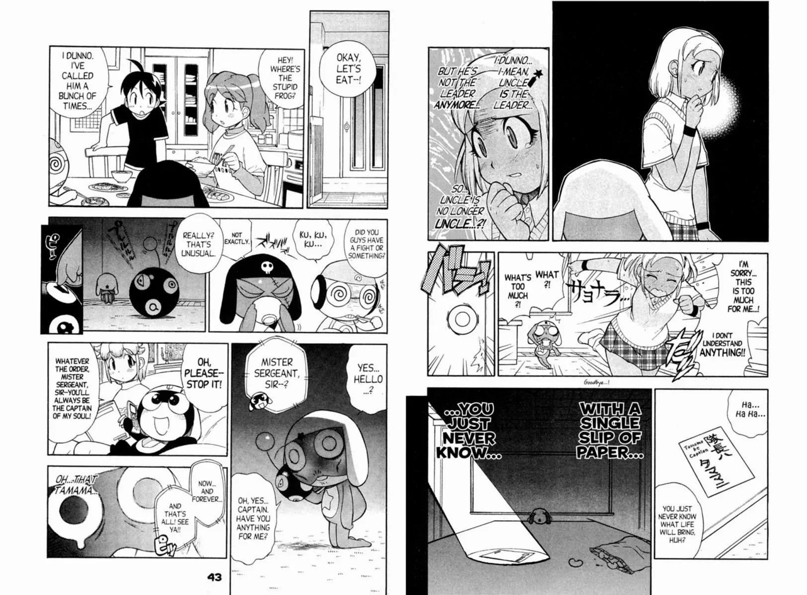 Keroro Gunsou Chapter 47 page 5 - Chapter 47: A Motion For Demotion?!