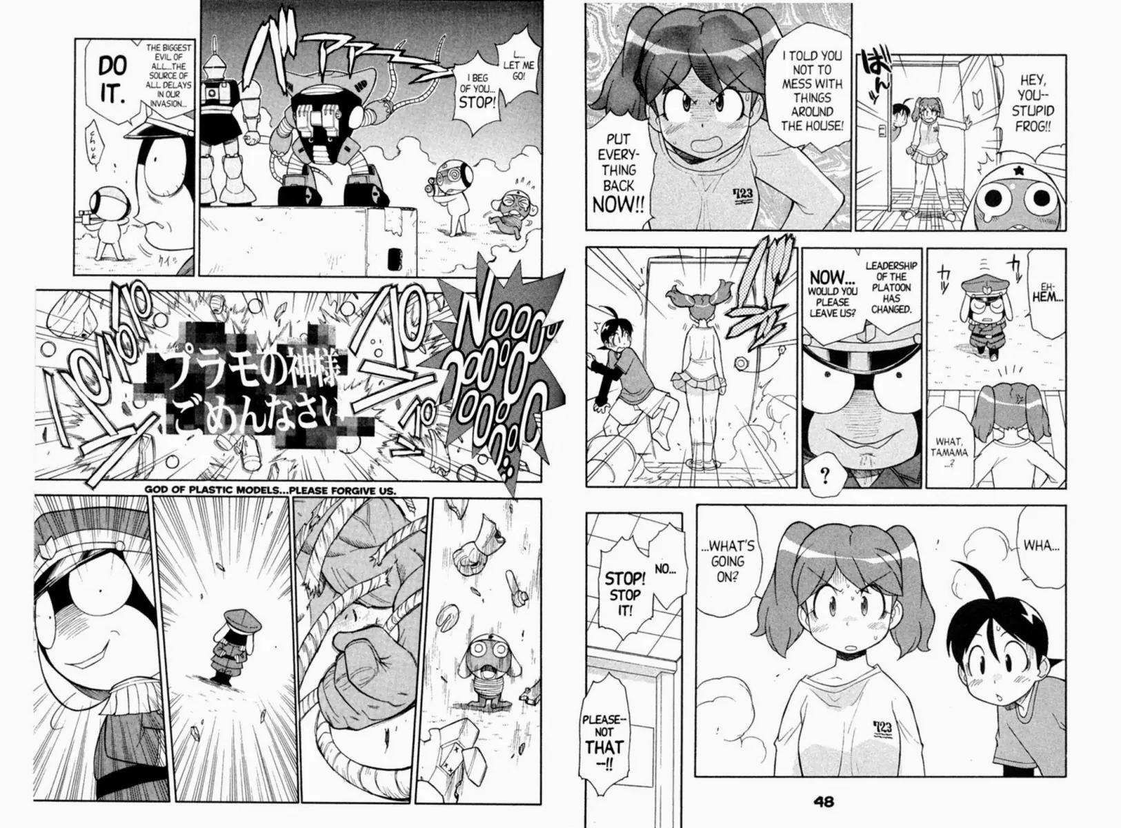 Keroro Gunsou Chapter 47 page 8 - Chapter 47: A Motion For Demotion?!