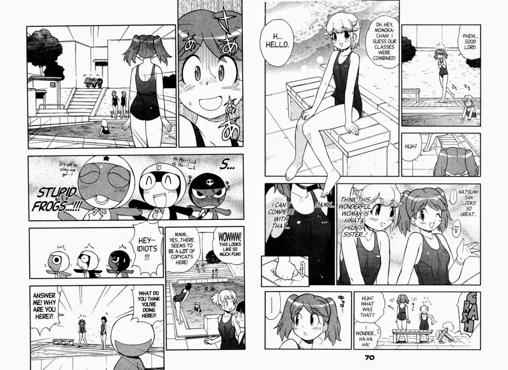 Keroro Gunsou Chapter 48 page 7 - Chapter 48: Water Battle: Natsumi vs. Frog!!
