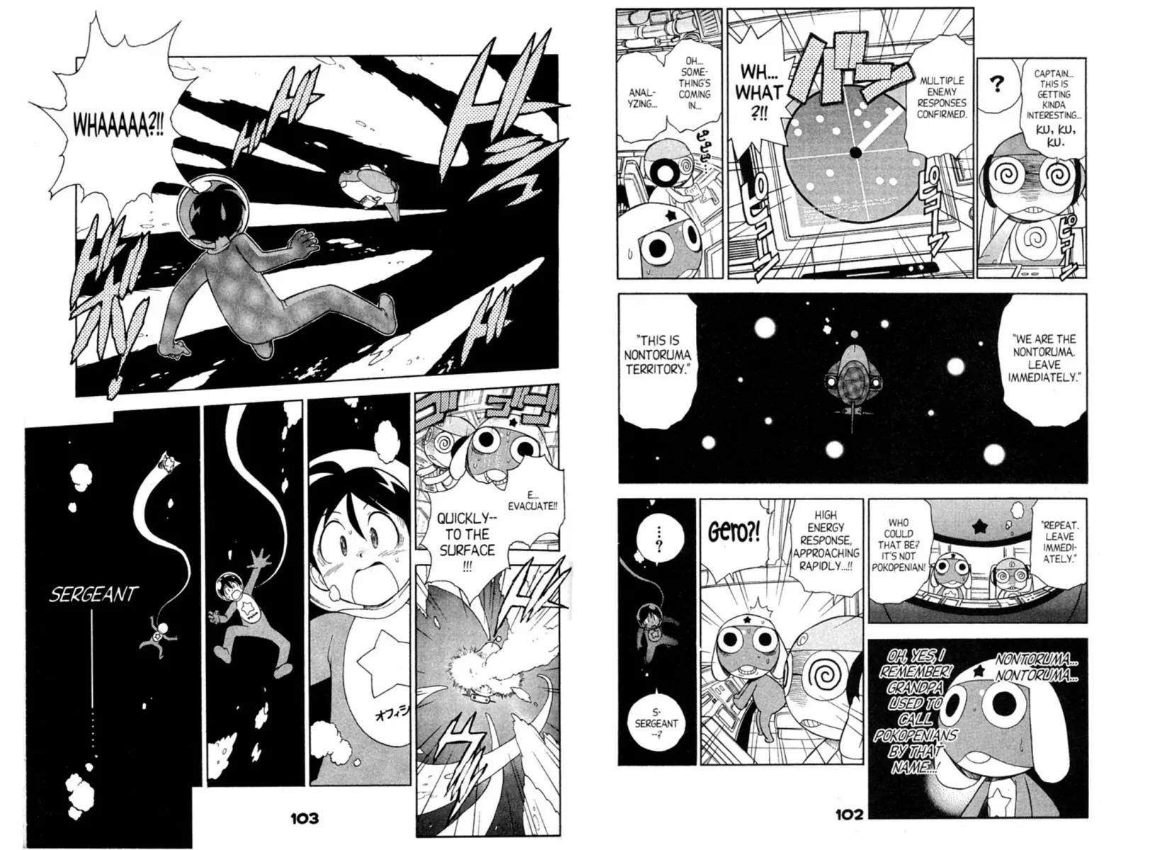 Keroro Gunsou Chapter 49 page 11 - Chapter 49: Danger in the Deep Sea!!!