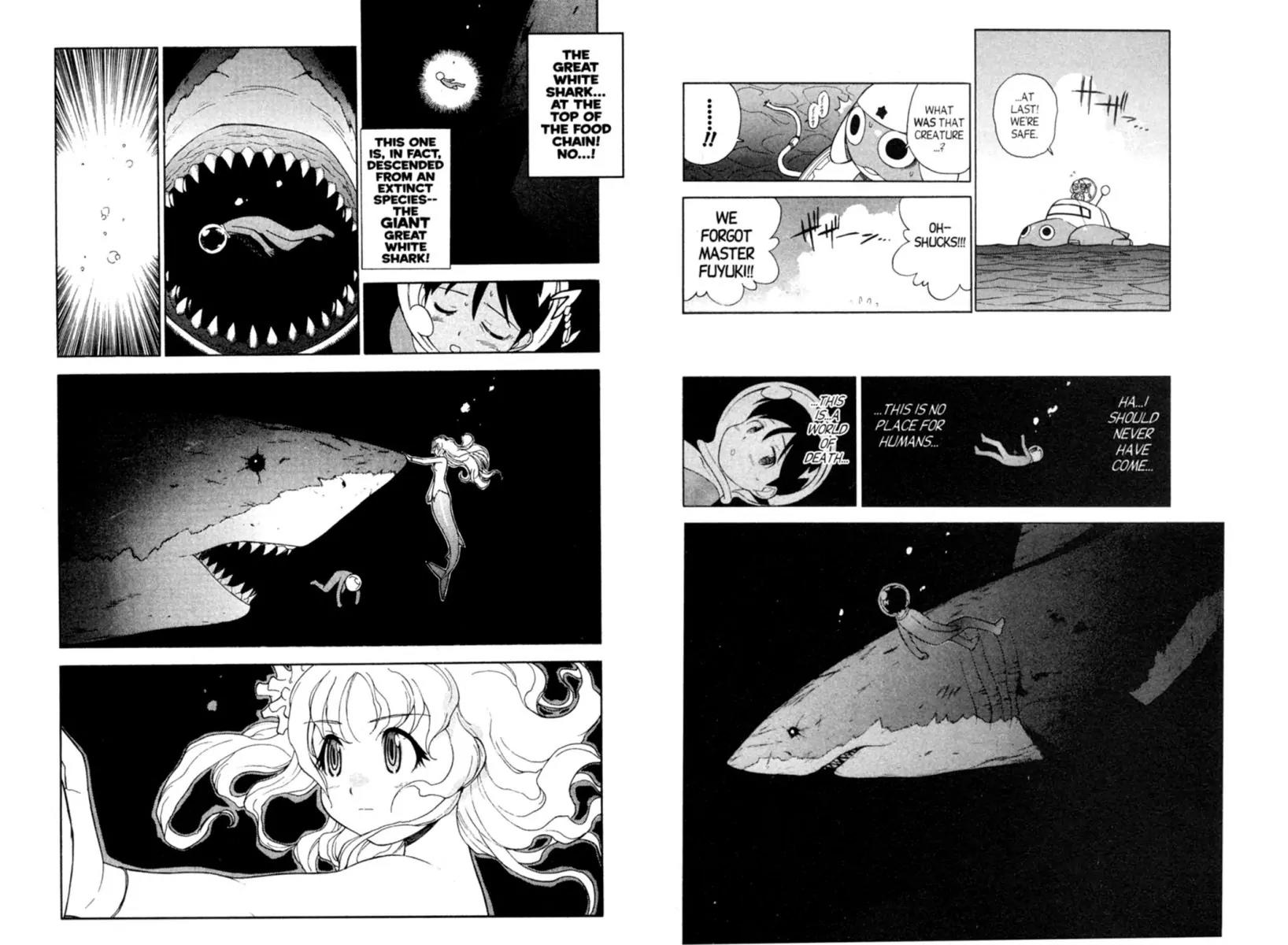Keroro Gunsou Chapter 49 page 12 - Chapter 49: Danger in the Deep Sea!!!