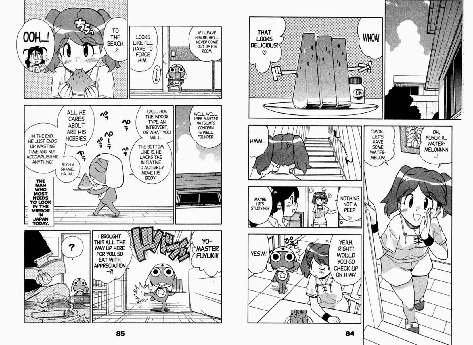 Keroro Gunsou Chapter 49 page 2 - Chapter 49: Danger in the Deep Sea!!!