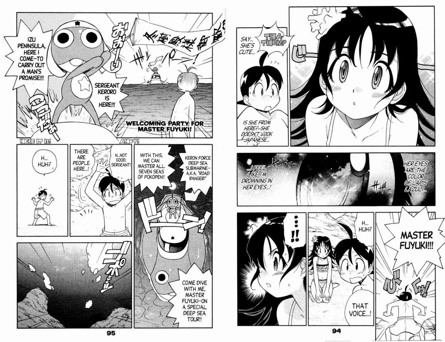 Keroro Gunsou Chapter 49 page 7 - Chapter 49: Danger in the Deep Sea!!!