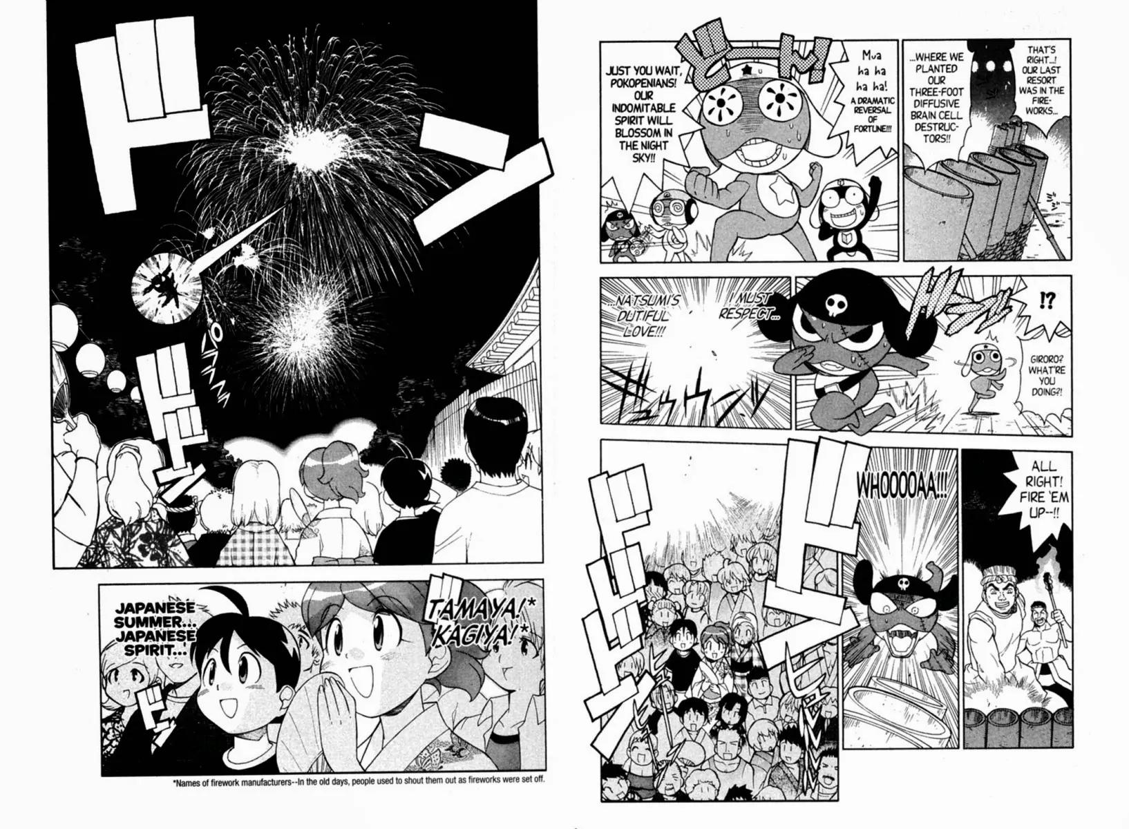 Keroro Gunsou Chapter 50 page 11 - Chapter 50: Matsuri Battle: Alien vs. Iron Man!!