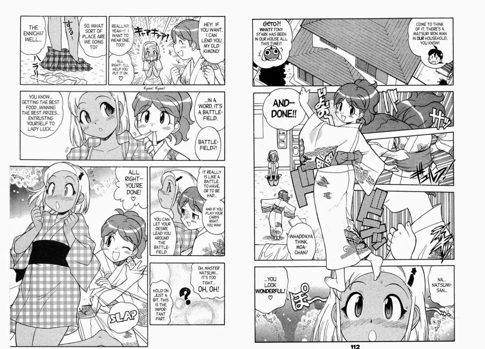 Keroro Gunsou Chapter 50 page 2 - Chapter 50: Matsuri Battle: Alien vs. Iron Man!!