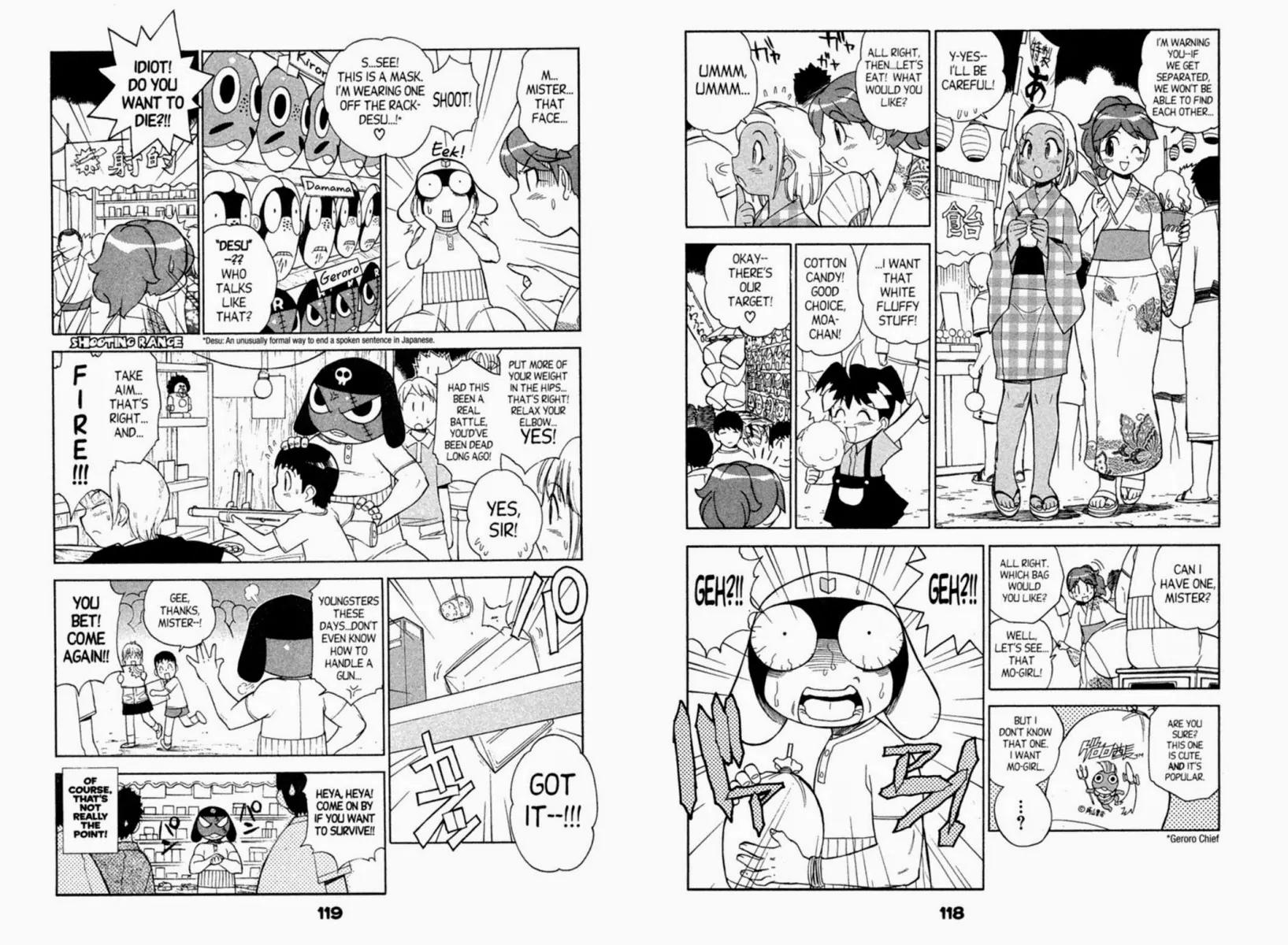 Keroro Gunsou Chapter 50 page 5 - Chapter 50: Matsuri Battle: Alien vs. Iron Man!!