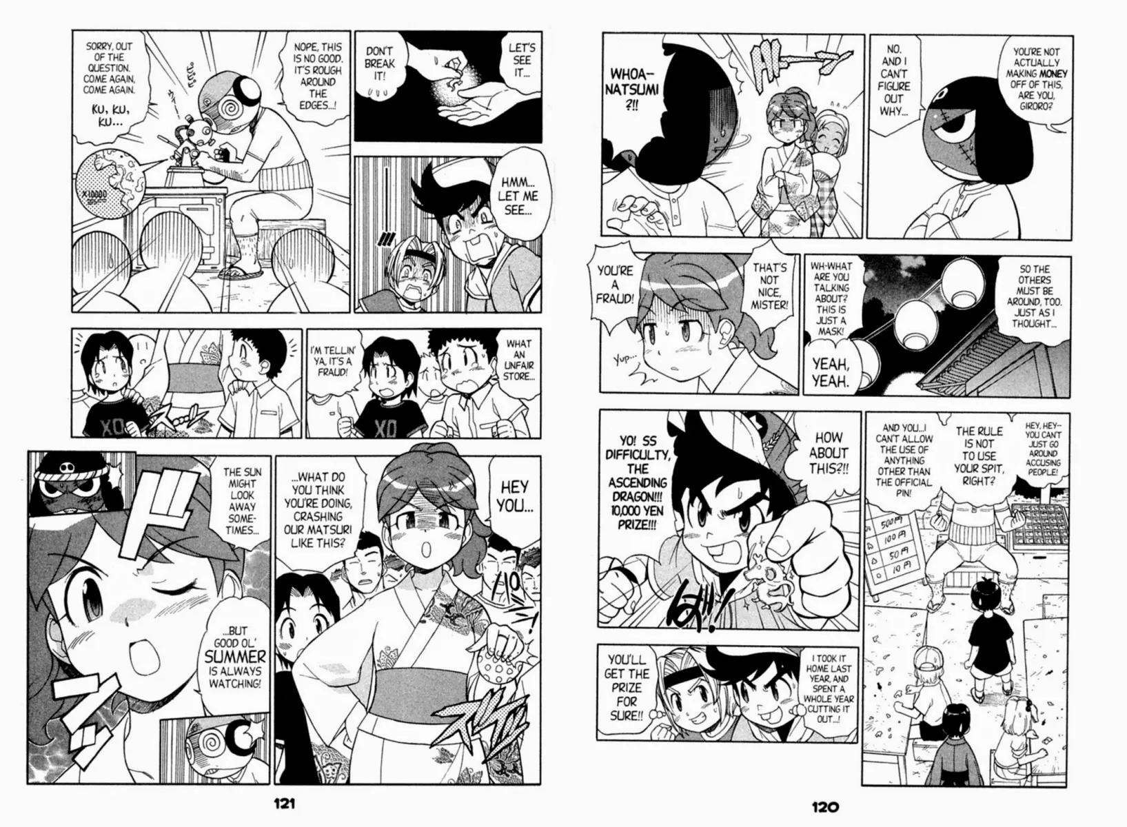 Keroro Gunsou Chapter 50 page 6 - Chapter 50: Matsuri Battle: Alien vs. Iron Man!!