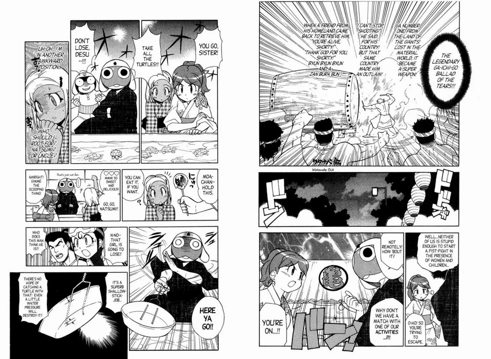 Keroro Gunsou Chapter 50 page 8 - Chapter 50: Matsuri Battle: Alien vs. Iron Man!!