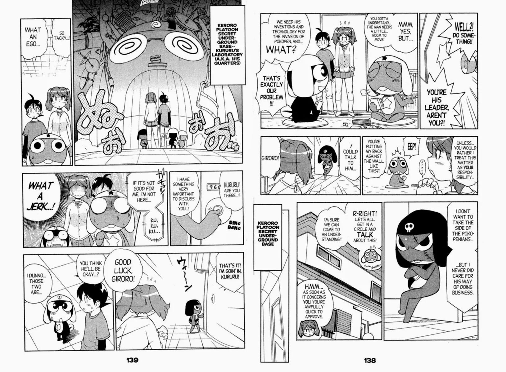 Keroro Gunsou Chapter 51 page 4 - Chapter 51: A Jerk and a Genius! The Legend of a Sergeant-Major