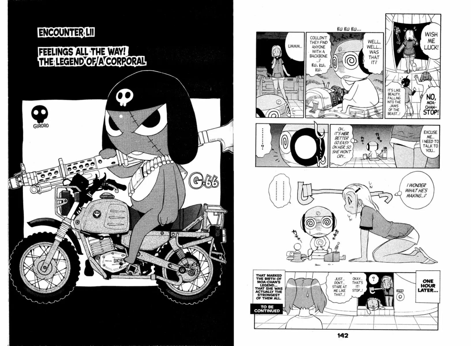Keroro Gunsou Chapter 52 page 1 - Chapter 52: Feelings All the Way! The Legend of a Corporal
