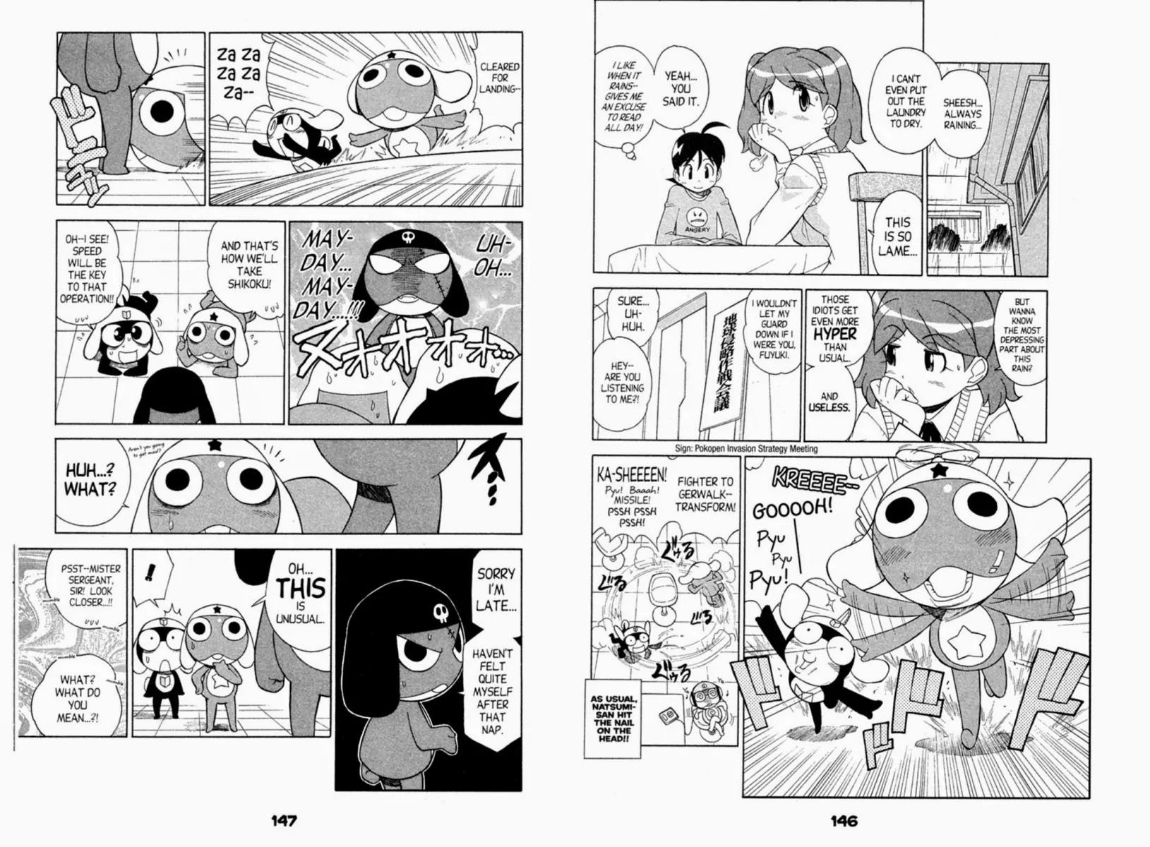 Keroro Gunsou Chapter 52 page 3 - Chapter 52: Feelings All the Way! The Legend of a Corporal