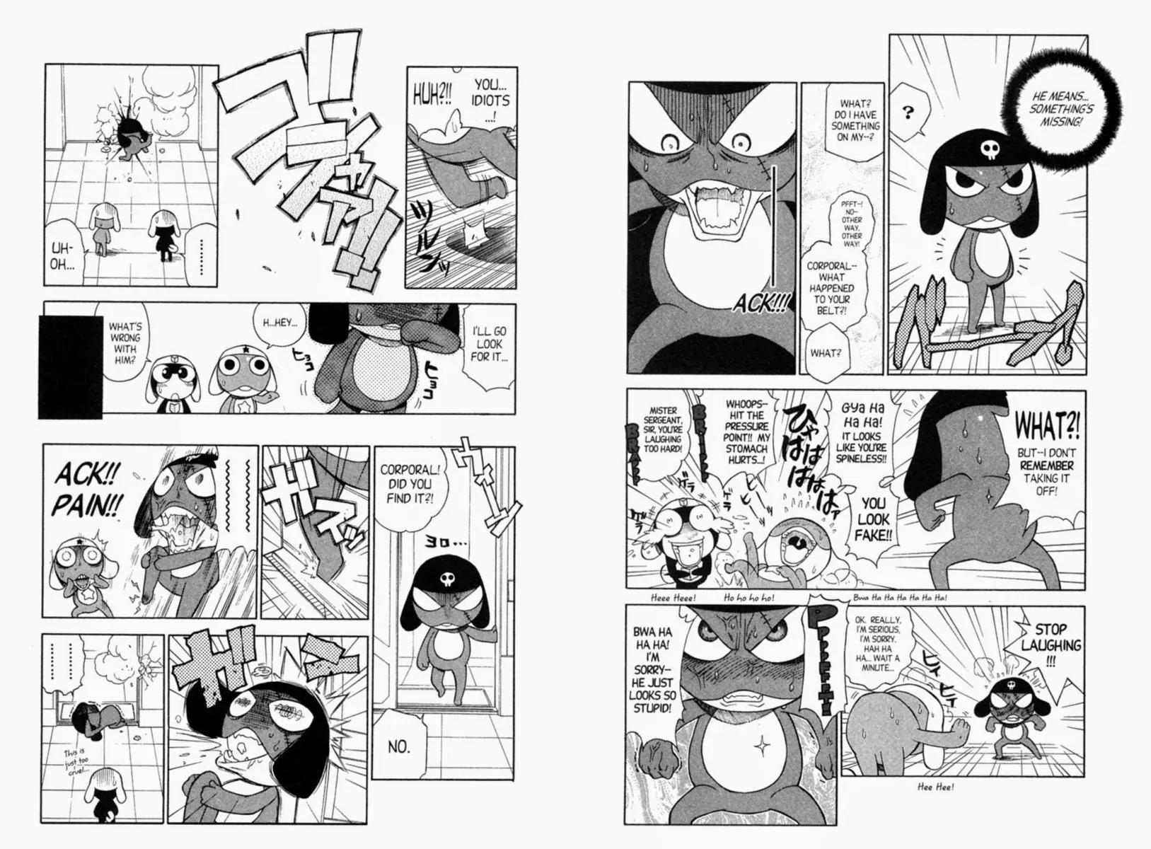 Keroro Gunsou Chapter 52 page 4 - Chapter 52: Feelings All the Way! The Legend of a Corporal
