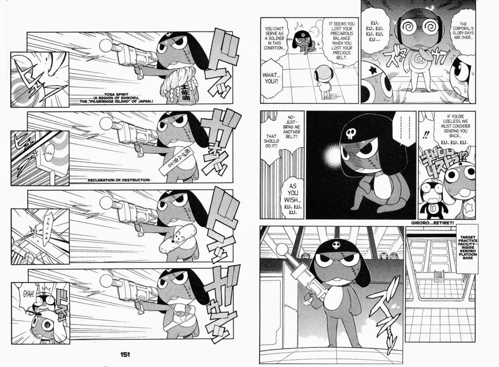 Keroro Gunsou Chapter 52 page 5 - Chapter 52: Feelings All the Way! The Legend of a Corporal
