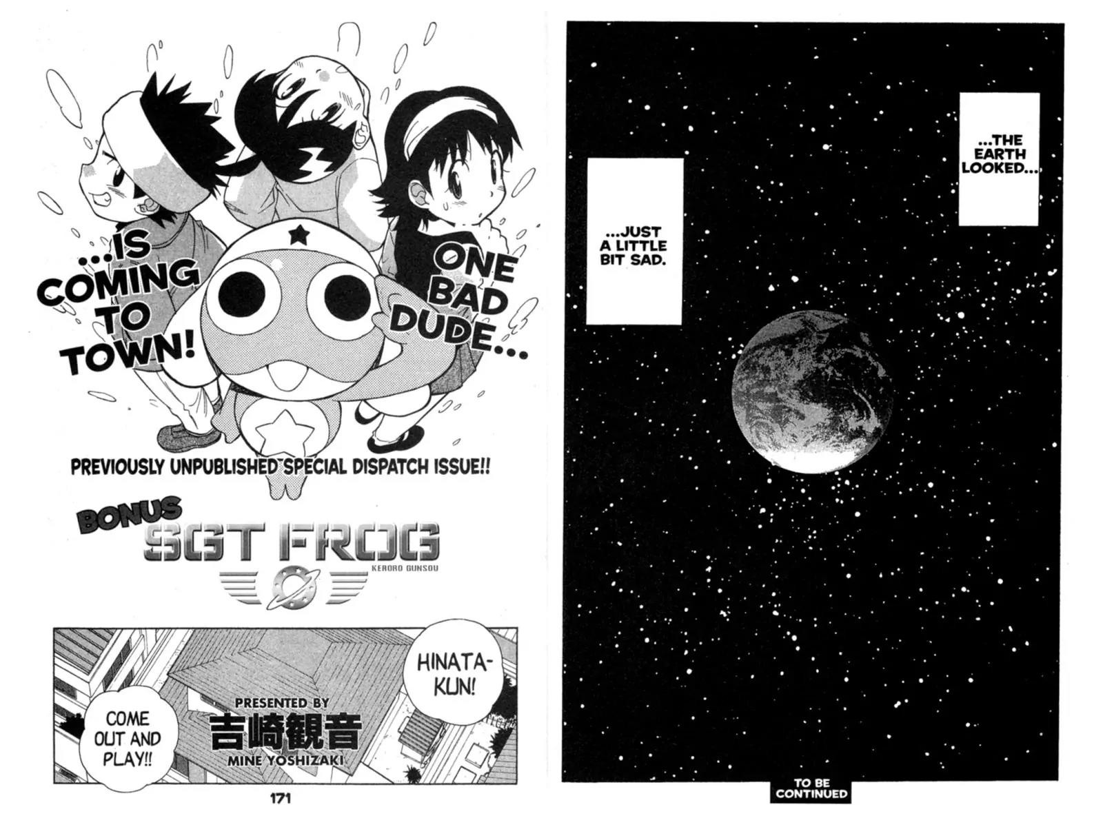 Keroro Gunsou Chapter 53.1 page 1 - Chapter 53.1: Special Stand-Alone Issue: Sergeant Keroro