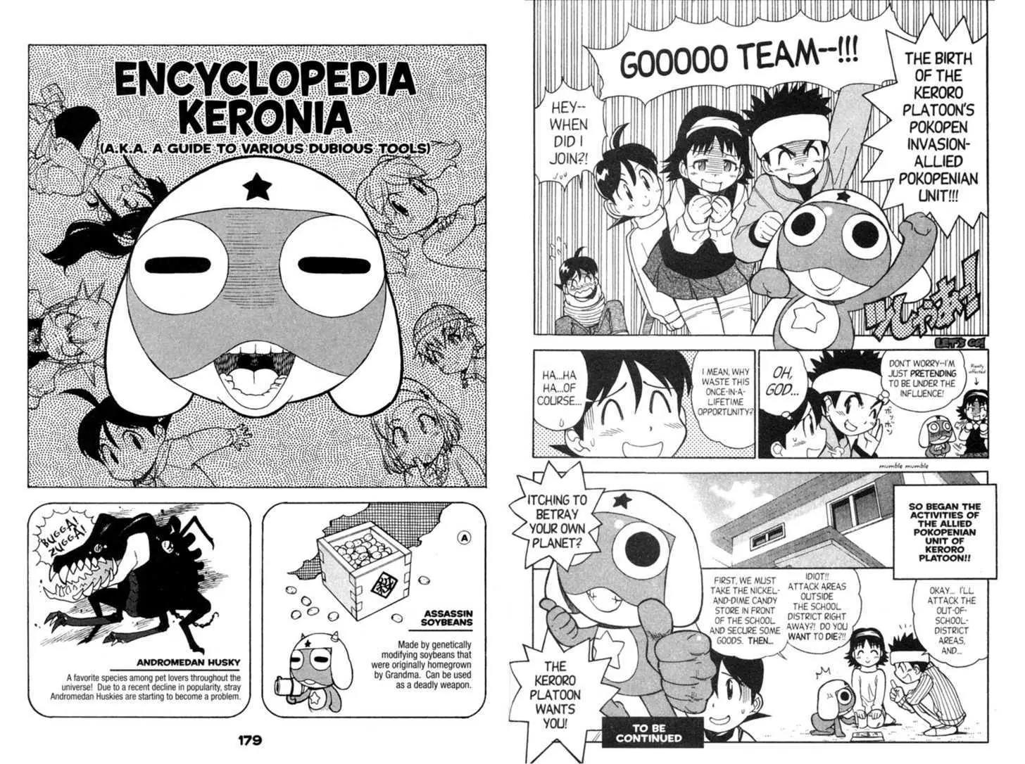 Keroro Gunsou Chapter 53.2 page 1 - Chapter 53.2: Encyclopedia Keronia