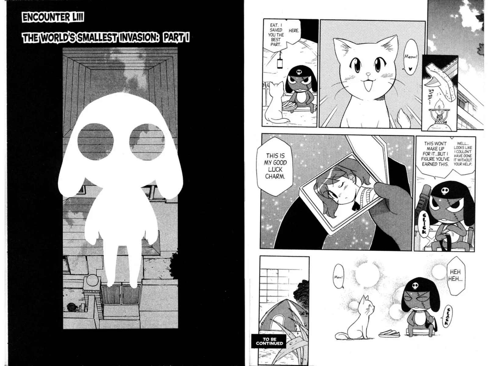 Keroro Gunsou Chapter 53 page 1 - Chapter 53: The World's Smallest Invasion