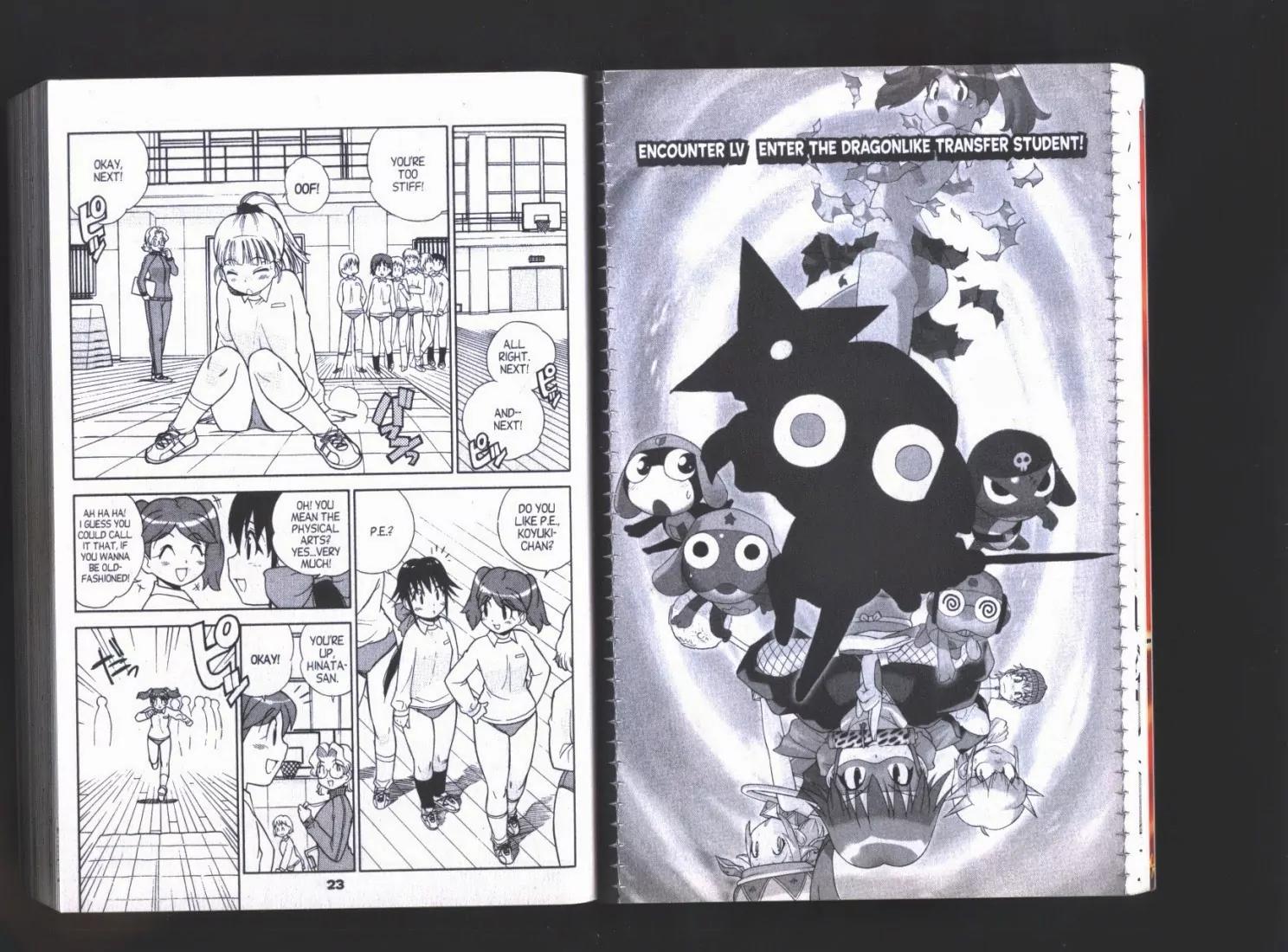 Keroro Gunsou Chapter 55 page 1 - Chapter 55: Enter the Dragonlike Transfer Student!