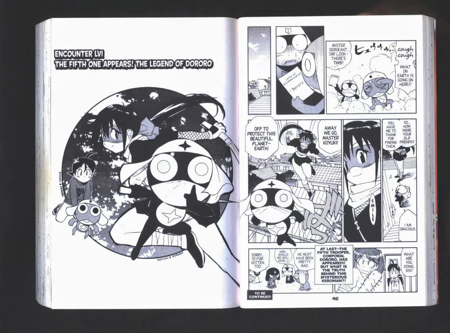 Keroro Gunsou Chapter 56 page 1 - Chapter 56: The Fifth One Appears! The Legend of Dororo
