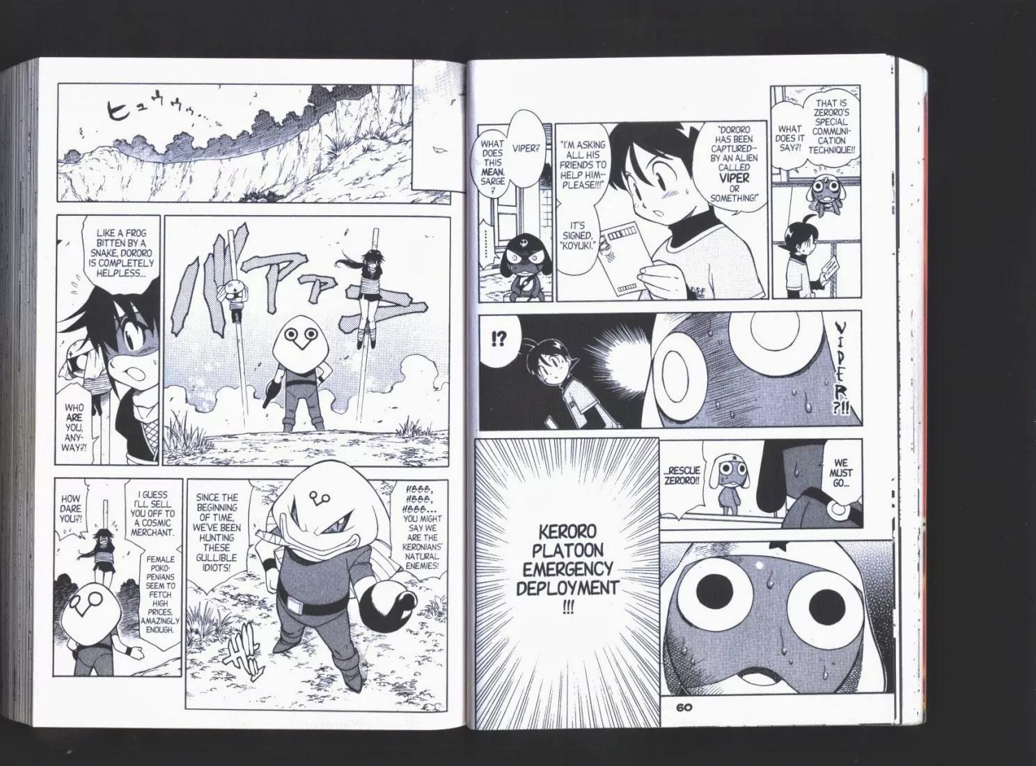 Keroro Gunsou Chapter 56 page 8 - Chapter 56: The Fifth One Appears! The Legend of Dororo