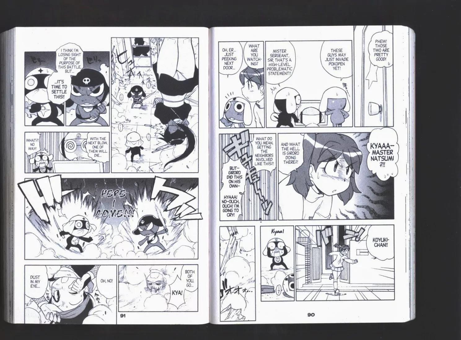 Keroro Gunsou Chapter 57 page 11 - Chapter 57: Emergency Warning! Koyuki Azumaya Approaching!!