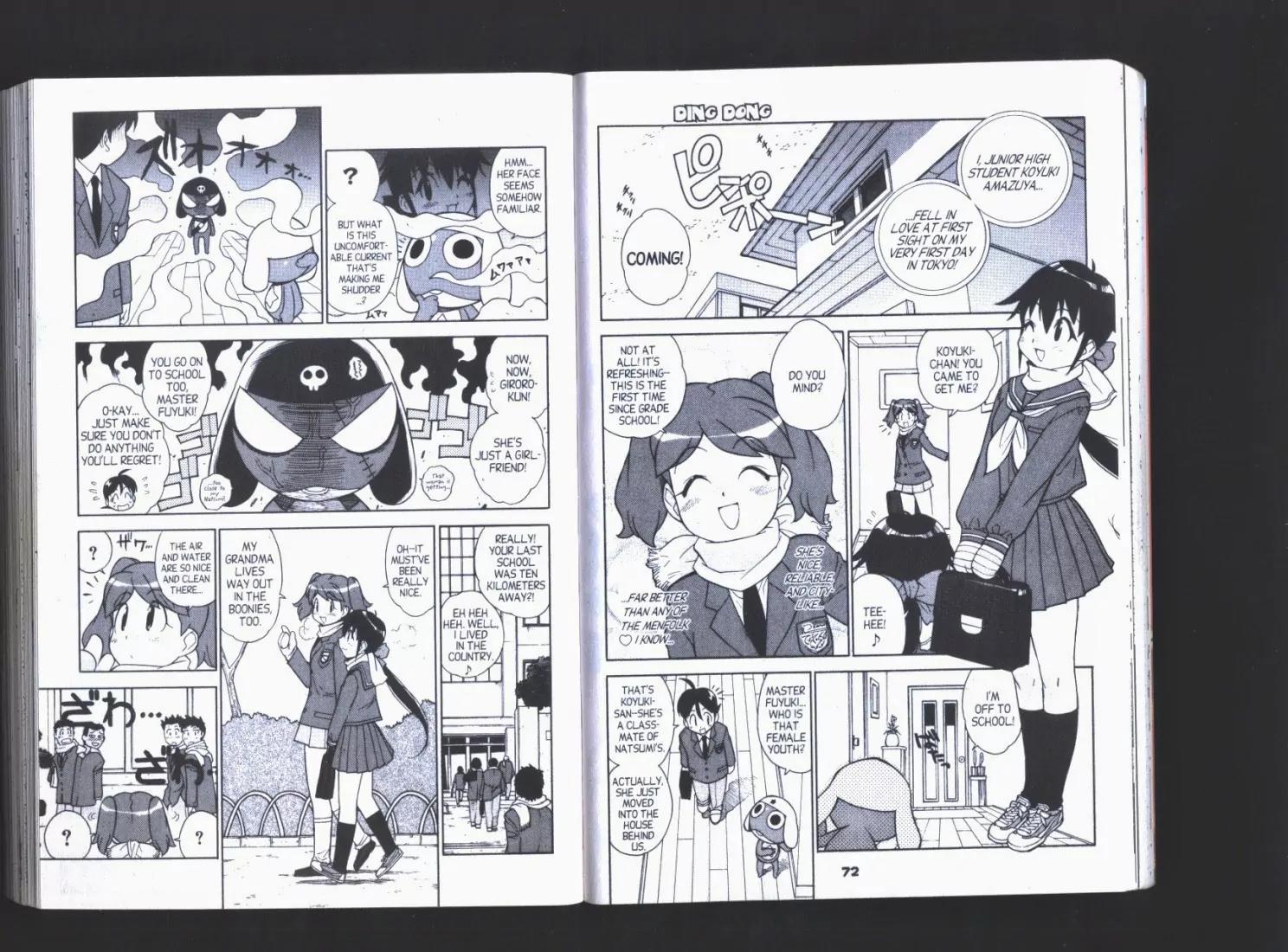 Keroro Gunsou Chapter 57 page 2 - Chapter 57: Emergency Warning! Koyuki Azumaya Approaching!!