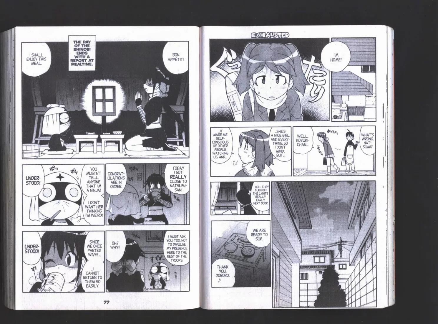 Keroro Gunsou Chapter 57 page 4 - Chapter 57: Emergency Warning! Koyuki Azumaya Approaching!!