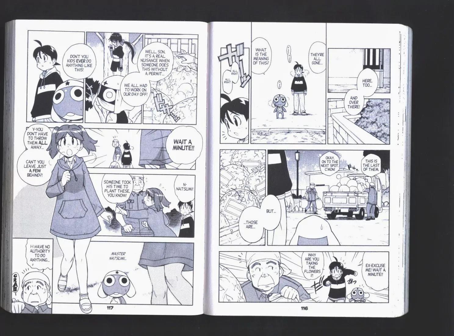 Keroro Gunsou Chapter 58 page 11 - Chapter 58: Invasion in Bloom!! Operation: Cosmic Flower Expo!