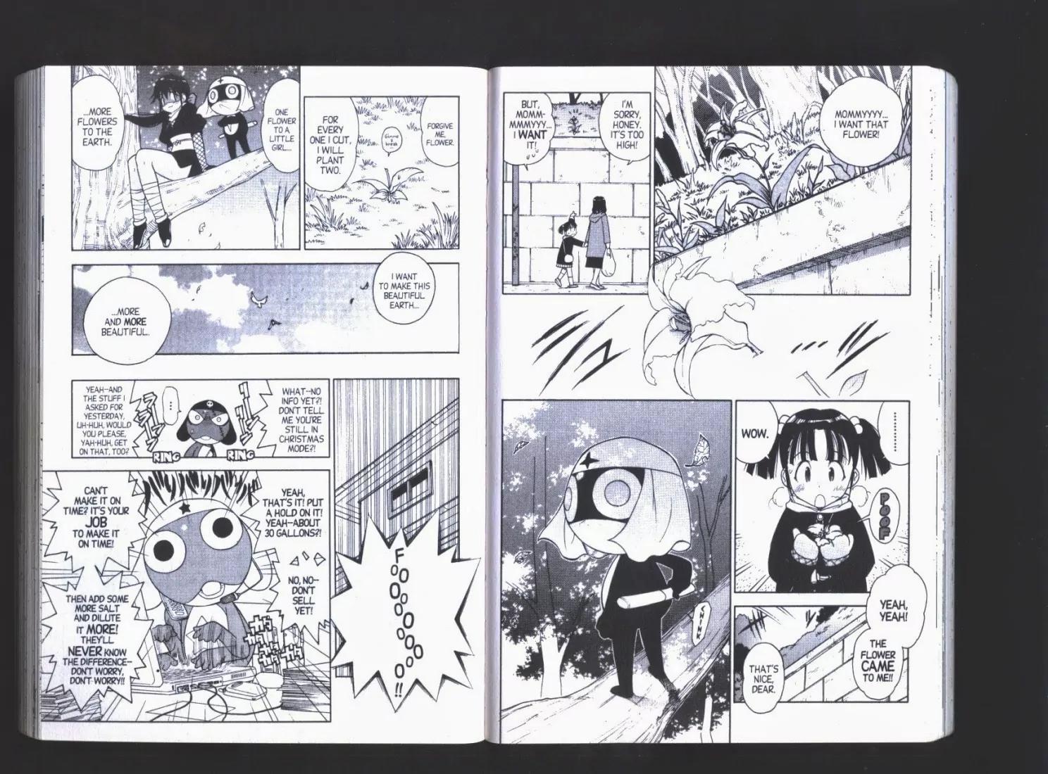 Keroro Gunsou Chapter 58 page 2 - Chapter 58: Invasion in Bloom!! Operation: Cosmic Flower Expo!