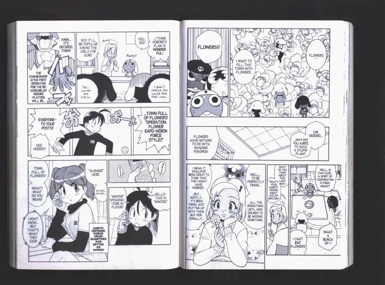 Keroro Gunsou Chapter 58 page 5 - Chapter 58: Invasion in Bloom!! Operation: Cosmic Flower Expo!