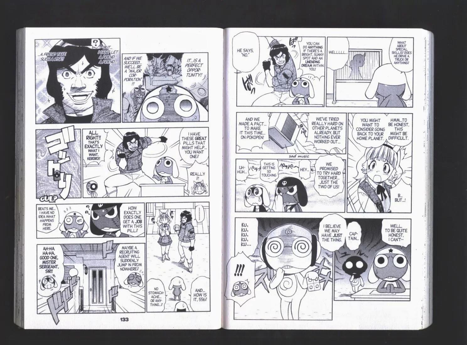 Keroro Gunsou Chapter 59 page 7 - Chapter 59: Special Effects: Job Hunting Made Simple!!