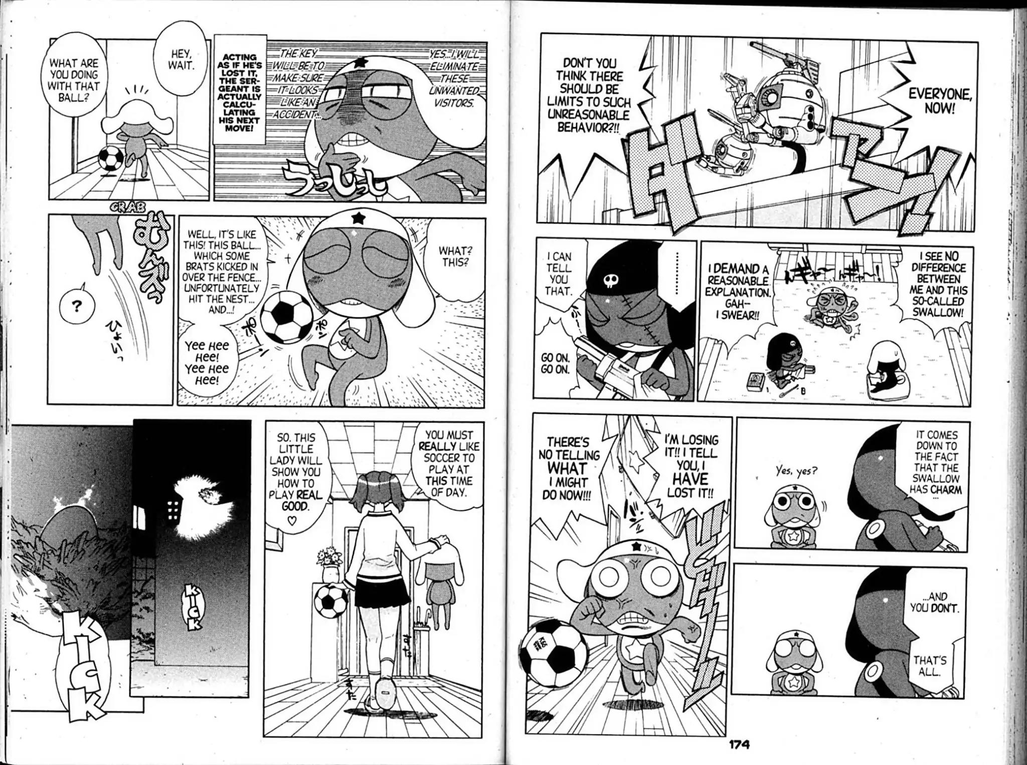 Keroro Gunsou Chapter 61 page 3 - Chapter 61: Swallow This! An Annual Invasion