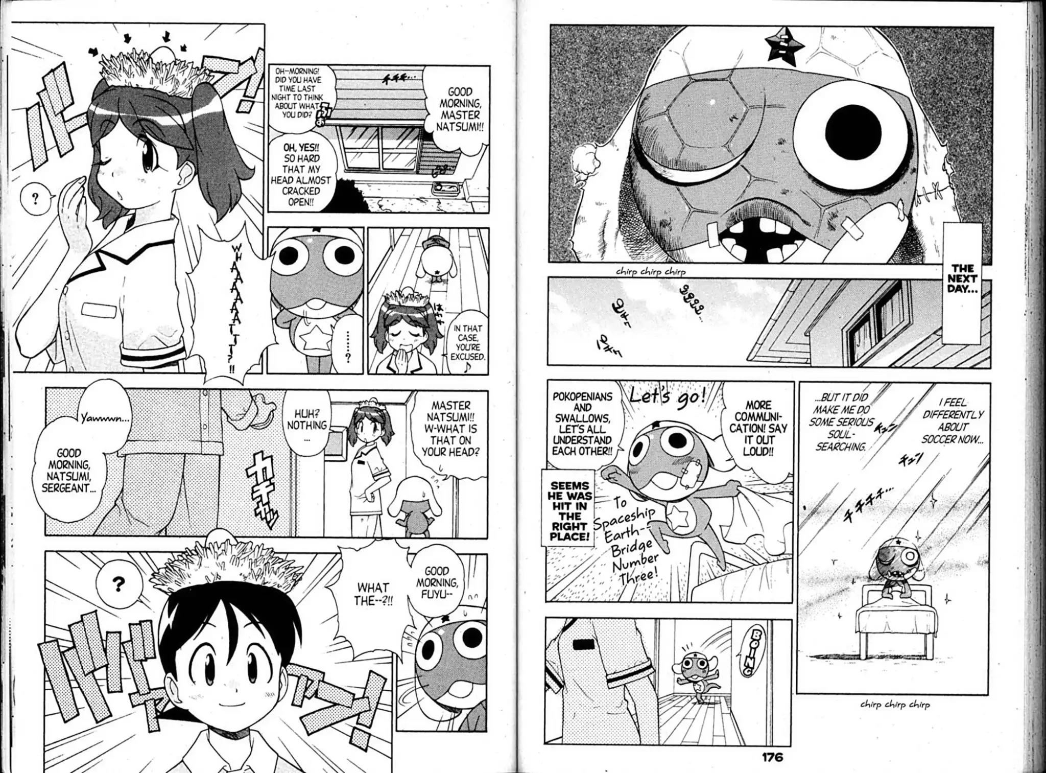 Keroro Gunsou Chapter 61 page 4 - Chapter 61: Swallow This! An Annual Invasion