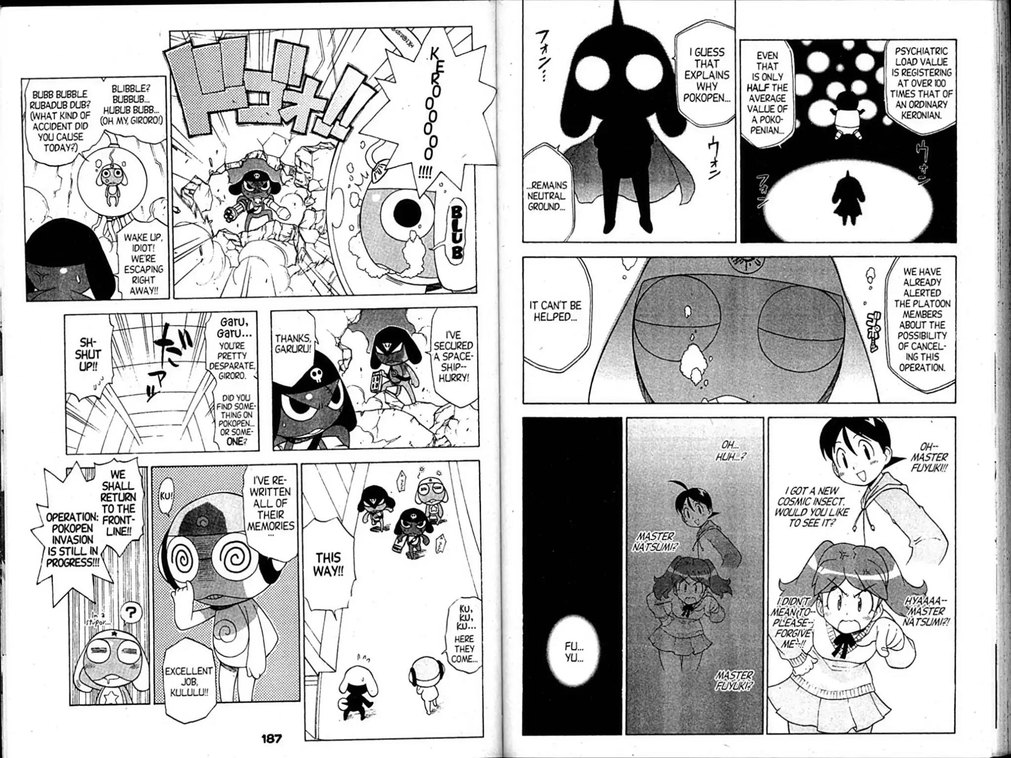 Keroro Gunsou Chapter 61 page 9 - Chapter 61: Swallow This! An Annual Invasion