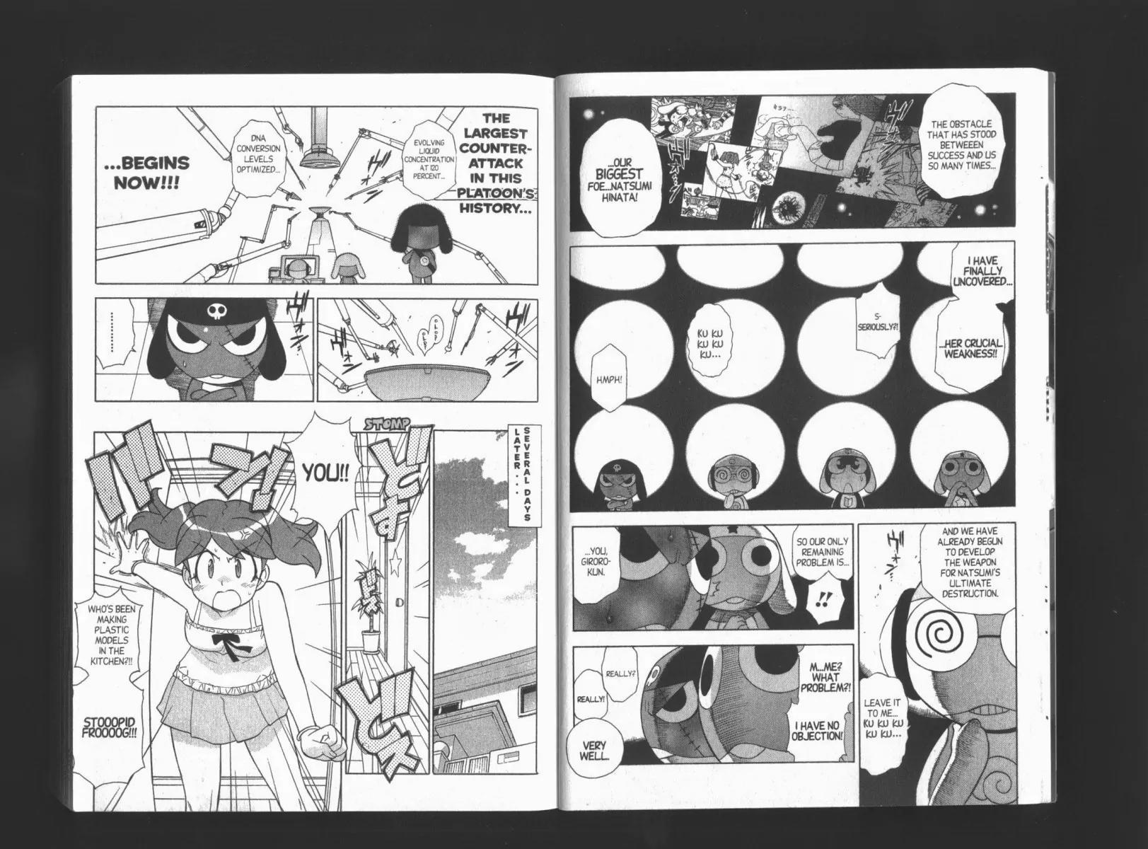 Keroro Gunsou Chapter 62 page 10 - Chapter 62: Natsumi In Crisis! A New Biological Weapon!
