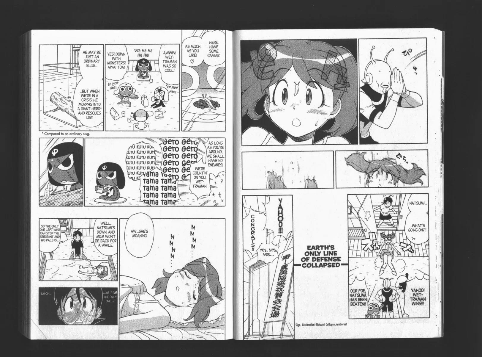 Keroro Gunsou Chapter 62 page 14 - Chapter 62: Natsumi In Crisis! A New Biological Weapon!