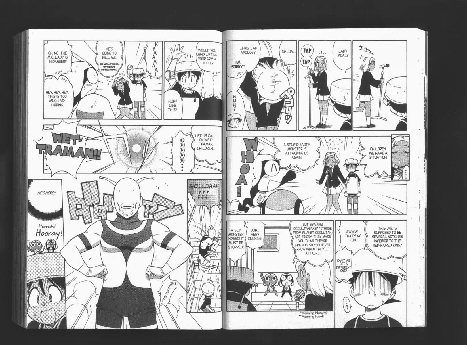 Keroro Gunsou Chapter 62 page 17 - Chapter 62: Natsumi In Crisis! A New Biological Weapon!