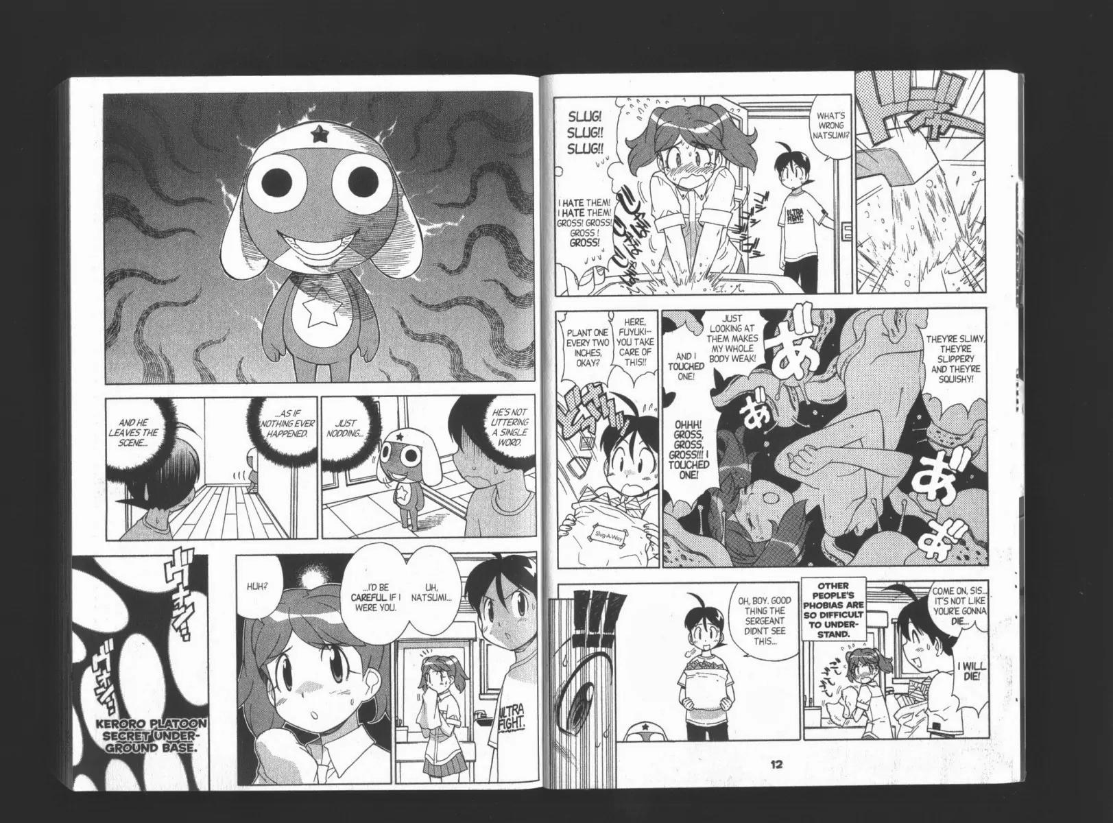 Keroro Gunsou Chapter 62 page 9 - Chapter 62: Natsumi In Crisis! A New Biological Weapon!