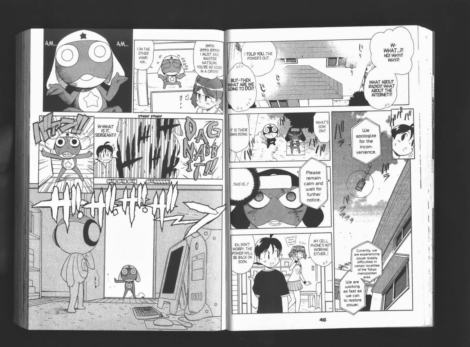 Keroro Gunsou Chapter 63 page 7 - Chapter 63: Power Outage! Operation: Beat The Heat!