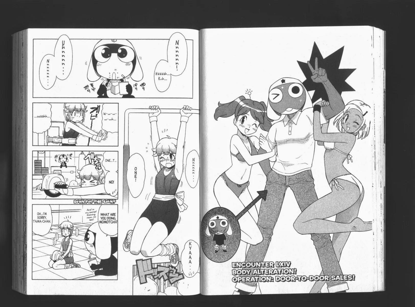 Keroro Gunsou Chapter 64 page 1 - Chapter 64: Body Alteration! Operation: Door-To-Door Sales