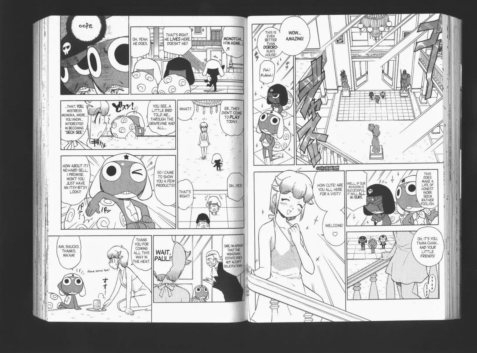 Keroro Gunsou Chapter 64 page 6 - Chapter 64: Body Alteration! Operation: Door-To-Door Sales
