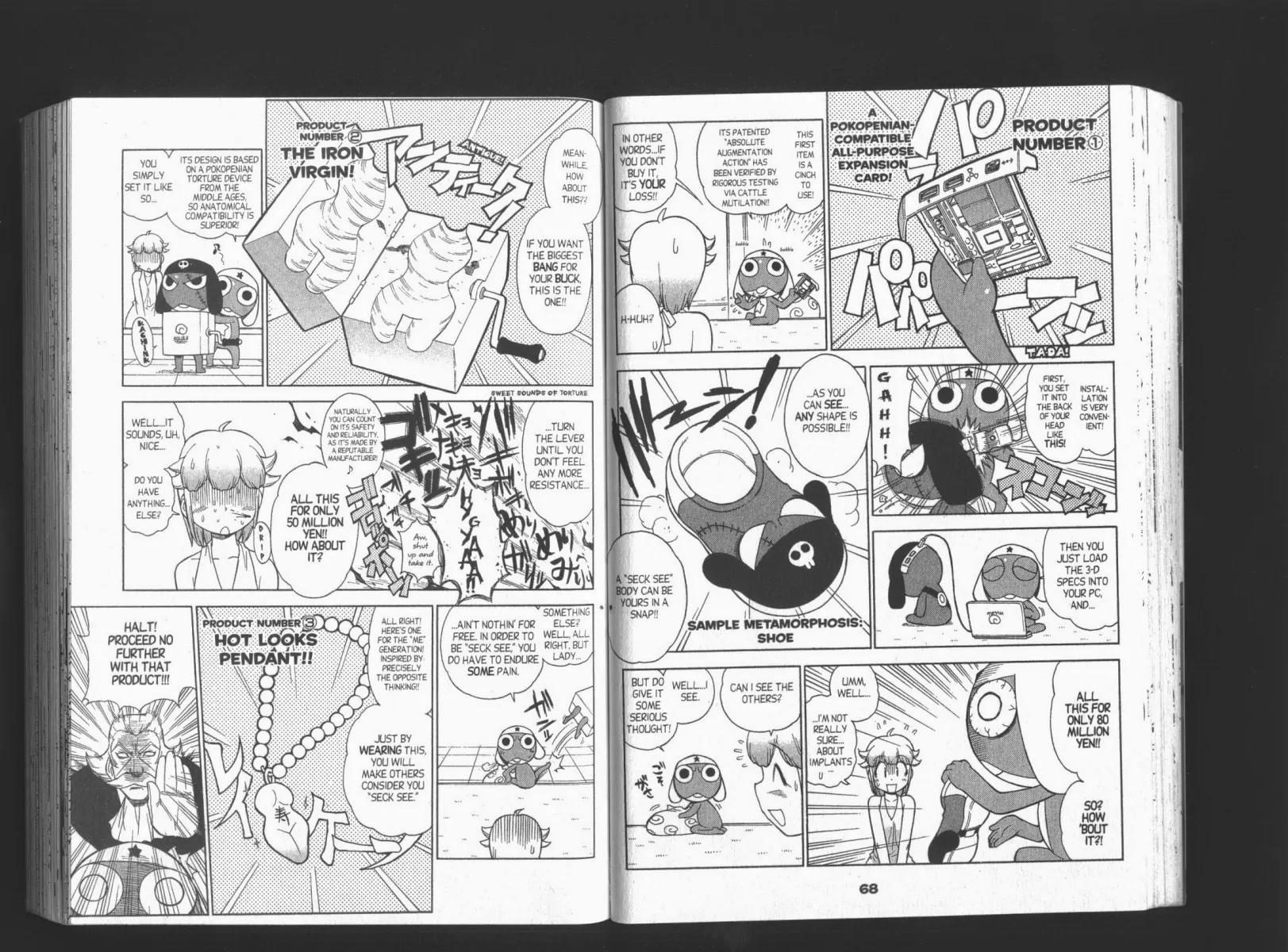 Keroro Gunsou Chapter 64 page 7 - Chapter 64: Body Alteration! Operation: Door-To-Door Sales
