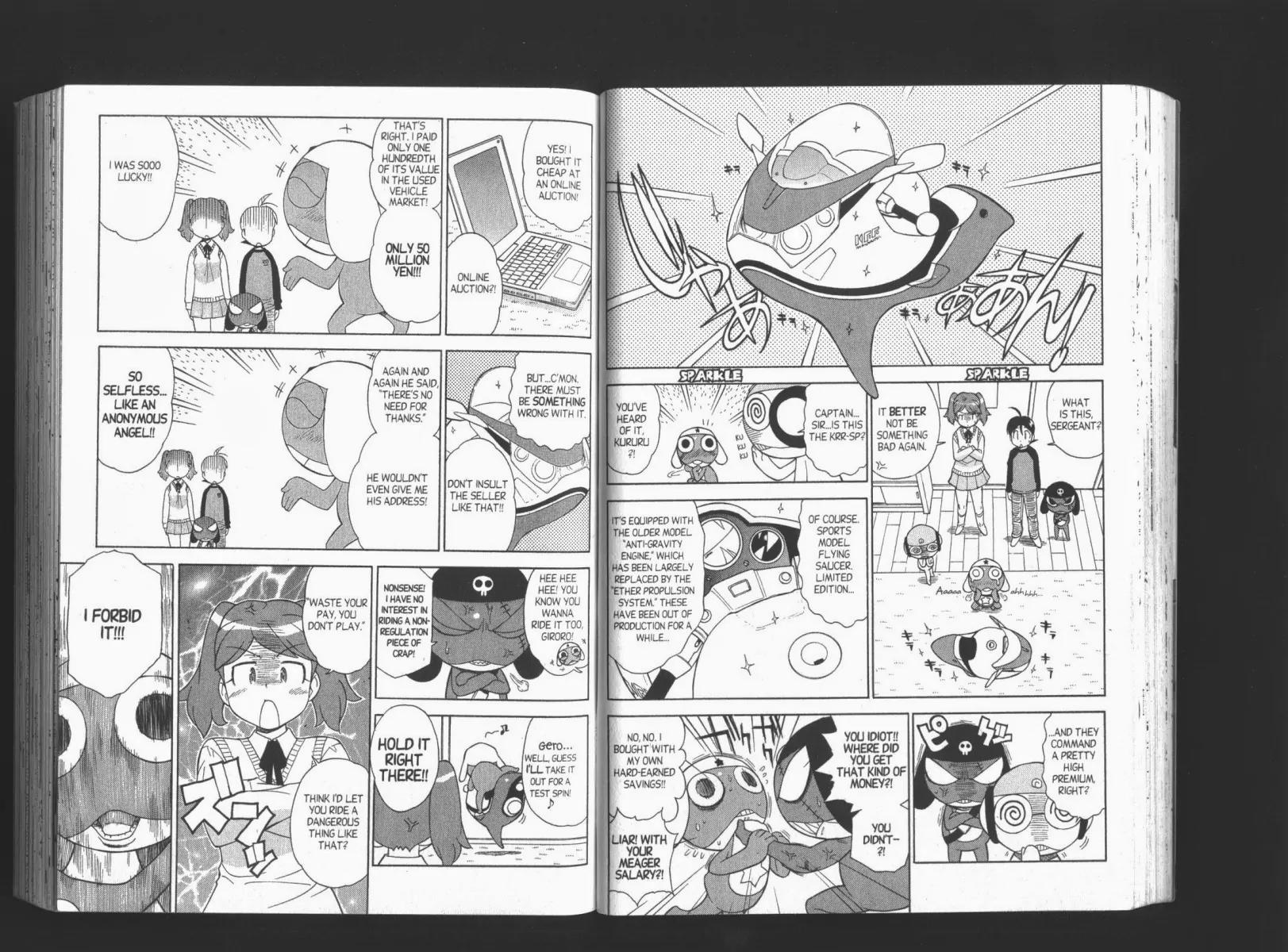 Keroro Gunsou Chapter 65 page 3 - Chapter 65: Impulse Buy! My, Poorly Maintained Wings!