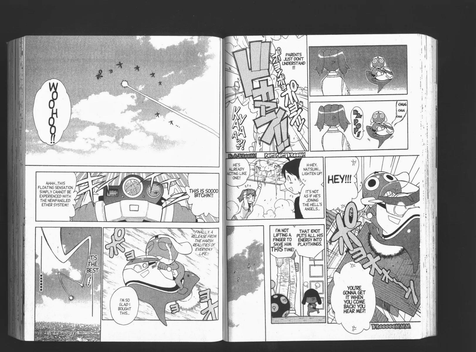 Keroro Gunsou Chapter 65 page 4 - Chapter 65: Impulse Buy! My, Poorly Maintained Wings!