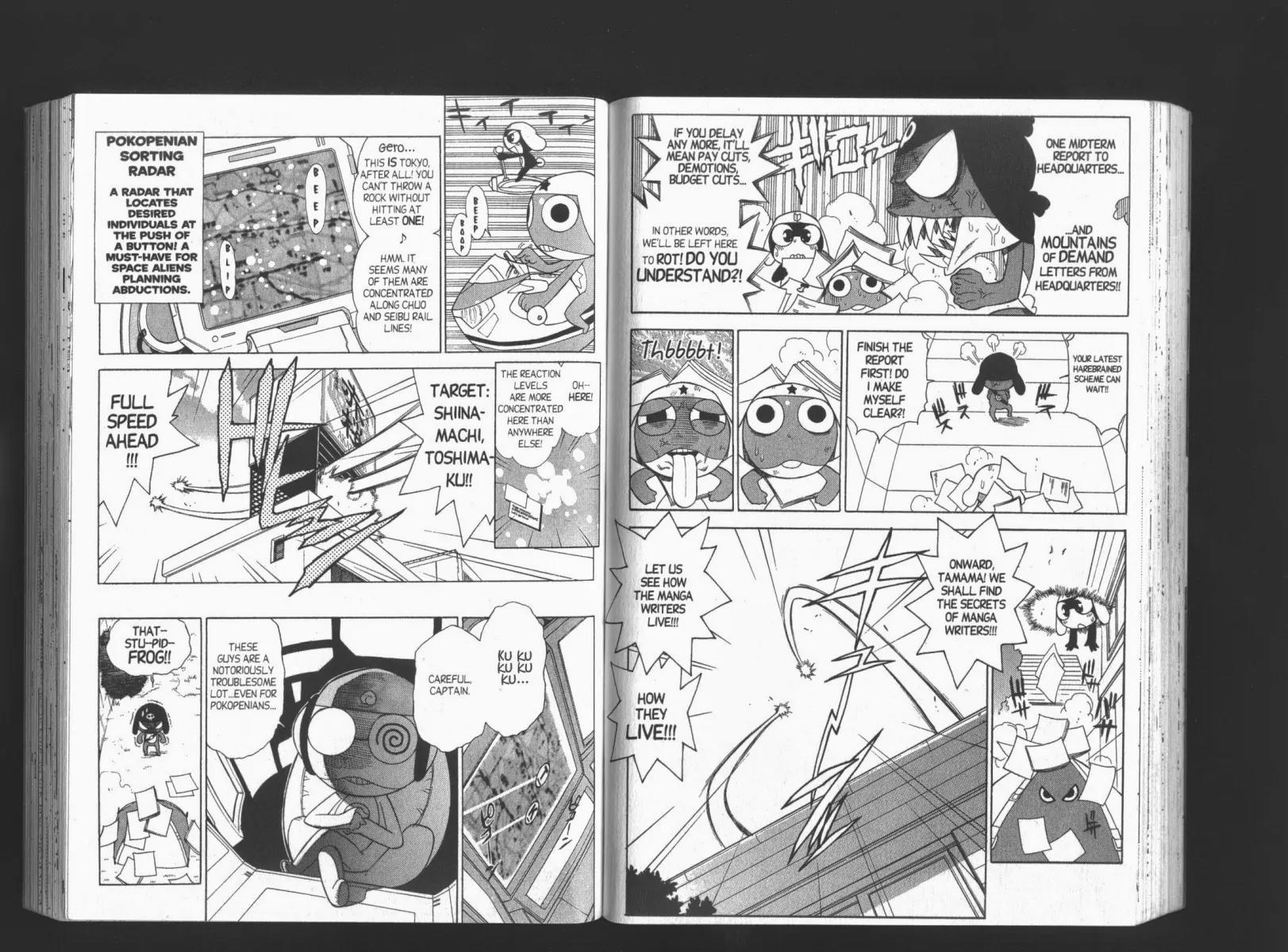 Keroro Gunsou Chapter 66 page 4 - Chapter 66: Operation: Hijack -- Manga-Writer Style!