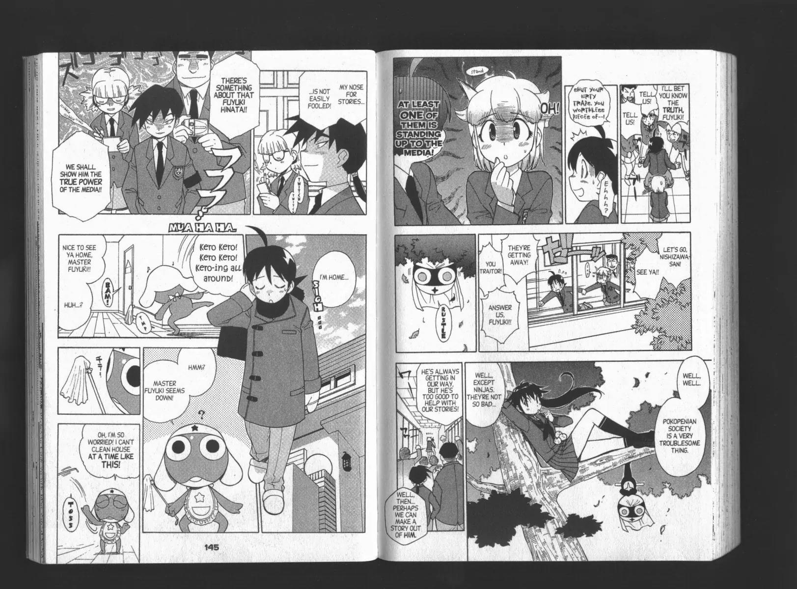 Keroro Gunsou Chapter 68 page 3 - Chapter 68: Media Attack! Operation: Welcoming Party!