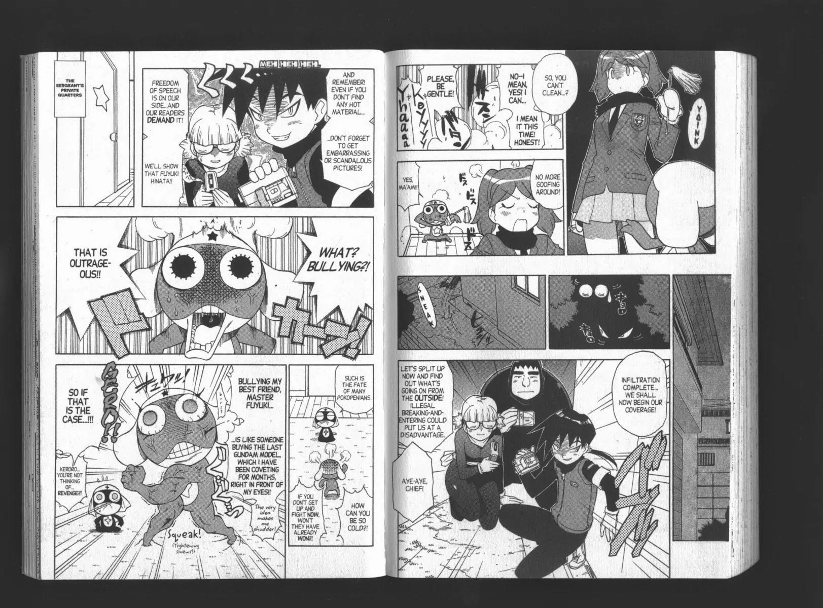 Keroro Gunsou Chapter 68 page 4 - Chapter 68: Media Attack! Operation: Welcoming Party!